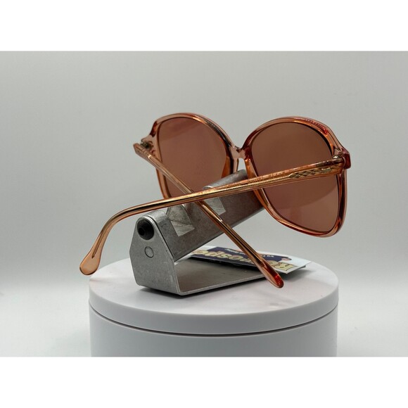Vintage Oversize Sunglasses NOS Monochrome Amber Orange Lens/Frame 1970s-1980s - Picture 6 of 10